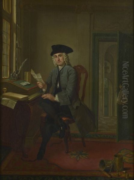Portret van een graanhandelaar - view 1