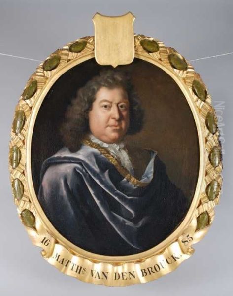 Portret van Matthias van den Brouck of Broecke (?-1716) - view 1
