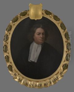 Portret van Jan van der Burght (1613-1688) by Pieter van der Werff