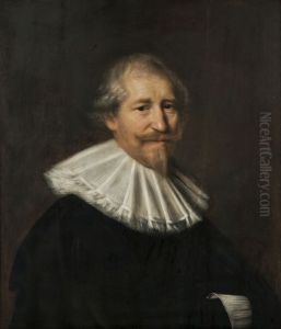 Portret van een onbekende man, mogelijk de koopman Adriaen van der Tock (1584/85-1661)