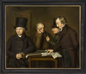 Vier mannen by Tjeert Eernstman