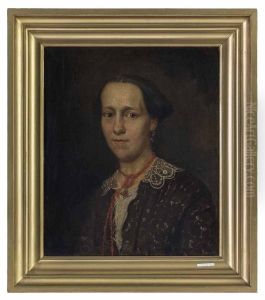 Portret van Johanna Arnolda Hoeksema