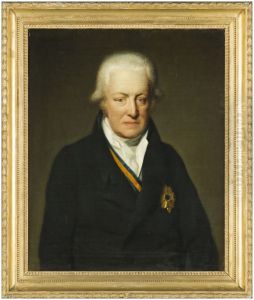 Portret van Hans Willem van Aylva by Willem Bartel Van Der Kooi