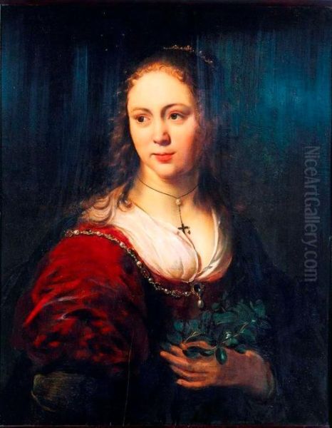 Portrait of the artist's daughter, Eva de Geest - view 1