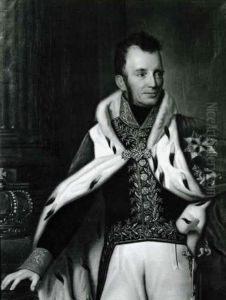 Portraity of King Willem I (1772-1843) by Johan Joeke Gabriel van Wicheren