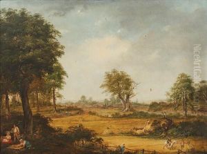 The Harvest Field by Charles, Catton Jnr.