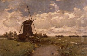 Windmill near Leidschendam