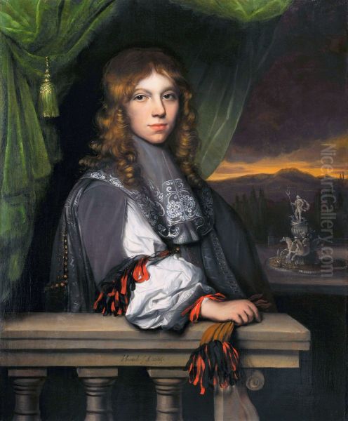 Portrait of Mattheus van den Broucke. - view 1