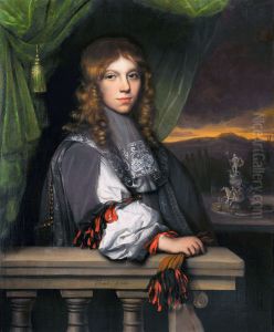 Portrait of Mattheus van den Broucke. Portrait of Mattheus van den Broucke.