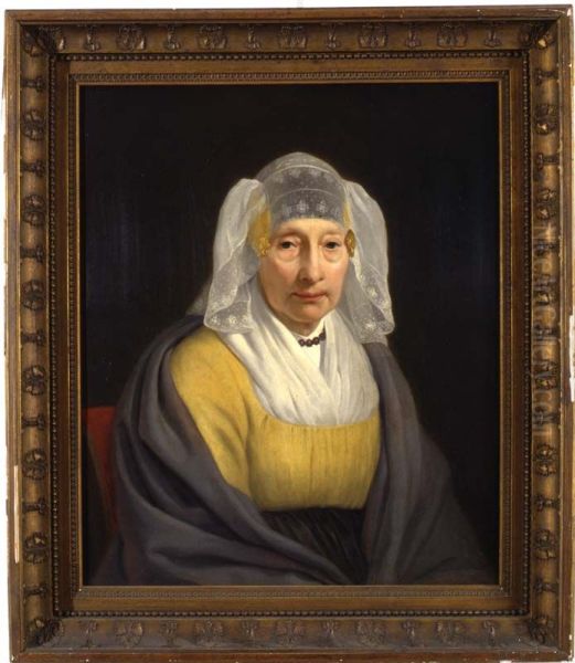 Portret van een oude dame - view 1