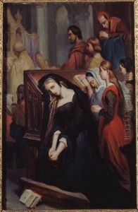Gretchen in de kerk