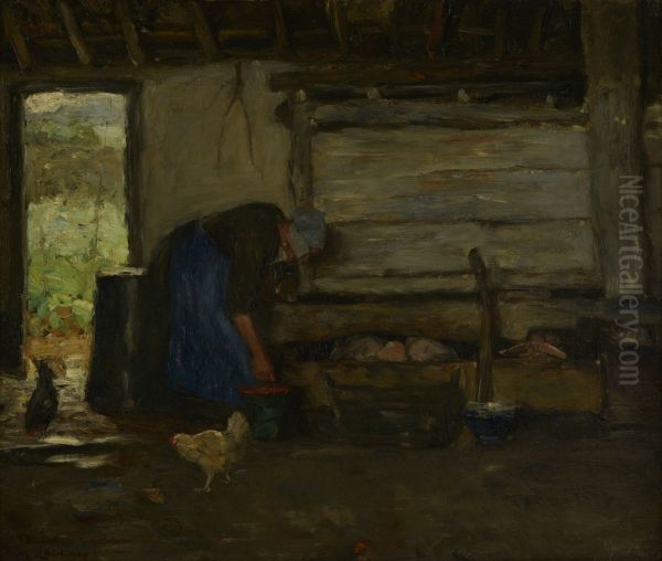 In de schuur - view 1