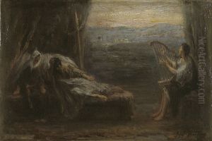 Saul en David by Jozef Israels