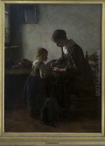 De eerste les by Albert Neuhuys
