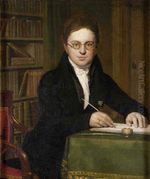 Portret (kniestuk) van mr. Christianus Petrus Eliza Robide van der Aa - view 1