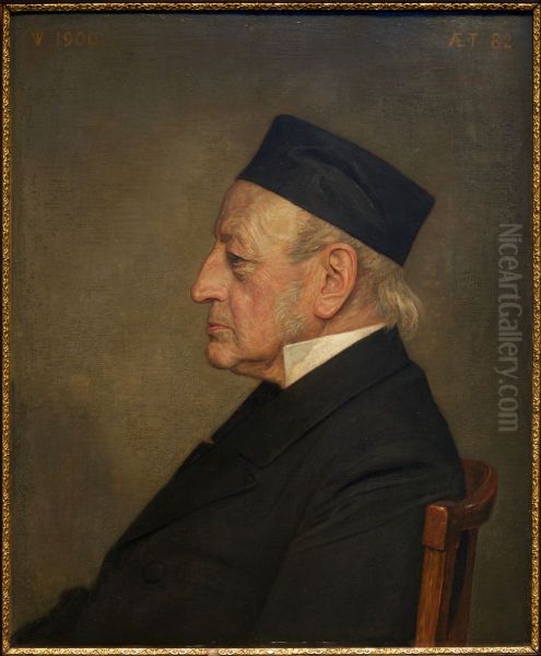 Portret van Gerardus Huibertus Veth, vader van de kunstenaar - view 1