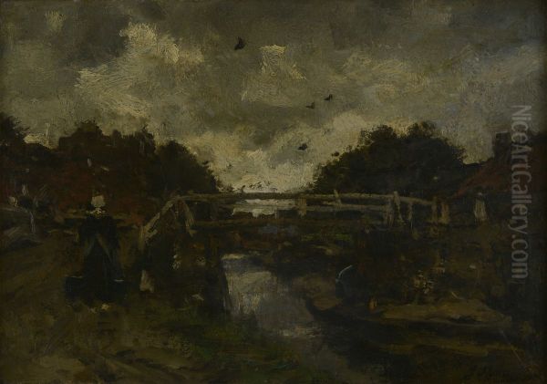 The wooden bridge - view 1