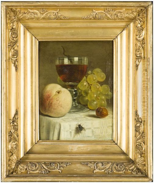 Stilleven van vruchten op tafel - view 1