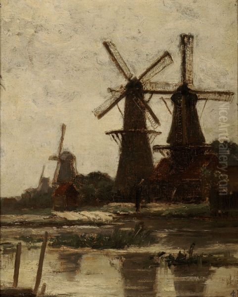 Molens aan de Noordendijk te Dordrecht - view 1