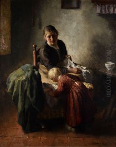 Moeders' hulp by Bernard Johann De Hoog