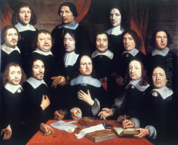 Mint masters and wardens of the Mint of Holland in Dordrecht - view 1