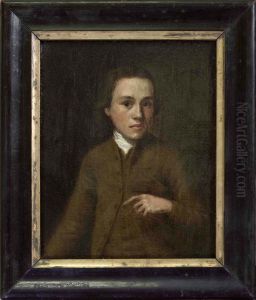 Vermoedelijk zelfportret van schilder Dirk Jacobs Ploegsma Vermoedelijk zelfportret van schilder Dirk Jacobs Ploegsma