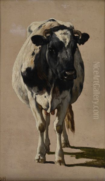 Studie van een koe - view 1