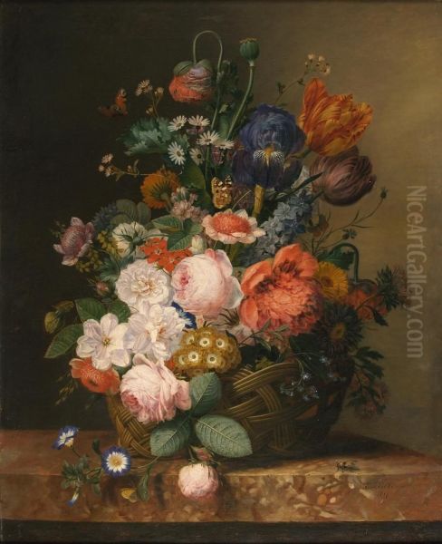 Stilleven met bloemen - view 1