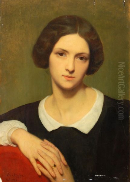 Cornelia Marjolin, dochter van Scheffer, op negentienjarige leeftijd - view 1
