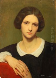 Cornelia Marjolin, dochter van Scheffer, op negentienjarige leeftijd by Ary Scheffer