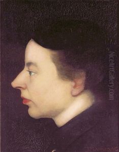Annie Mankes-Zernike by Jan Mankes