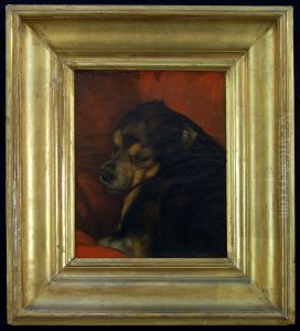 Hondenstudie by Ary Scheffer