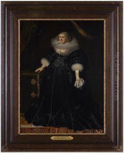 Portrait of Sophia Hedwig von Braunschweig-Wolfenbuttel (1592-1642) by Wybrand de Geest
