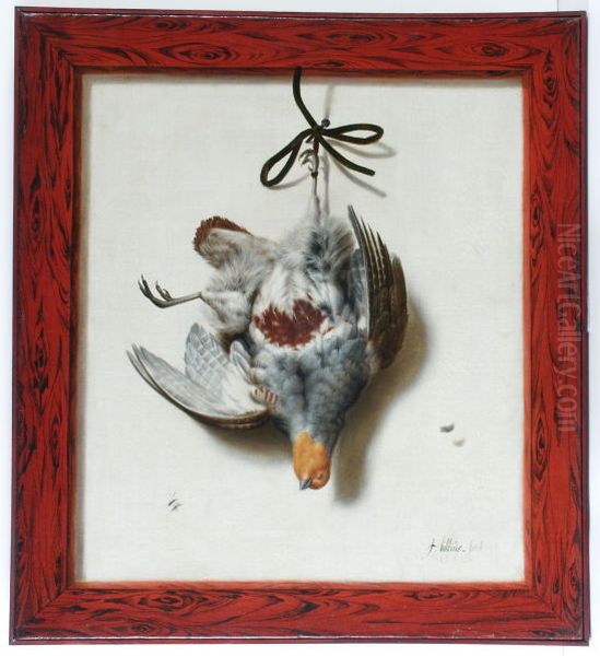 Dode patrijs, hangende - view 1