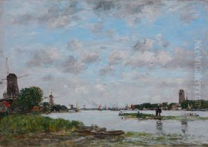 De Maas bij Dordrecht