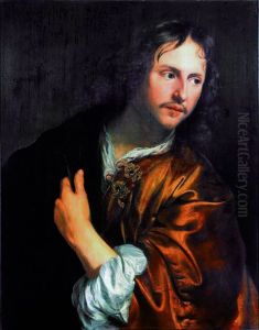 Portrait of the artist's son-in-law, Adam Joseph Pynacker, as a pendant to the portrait of his daughter Eva Portrait of the artist's son-in-law, Adam Joseph Pynacker, as a pendant to the portrait of his daughter Eva