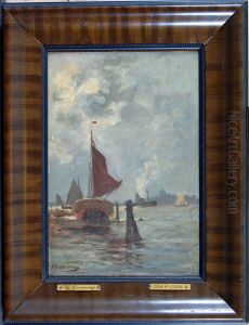 Op de rivier by Herman Gunneweg