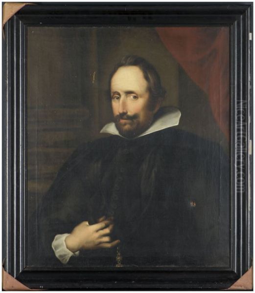 Portret van een man in 17e eeuwse kledij - view 1
