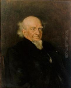 Portrait of rans Julius Johan van Eysinga (1818-1901) by Pieter De Josselin De Jong