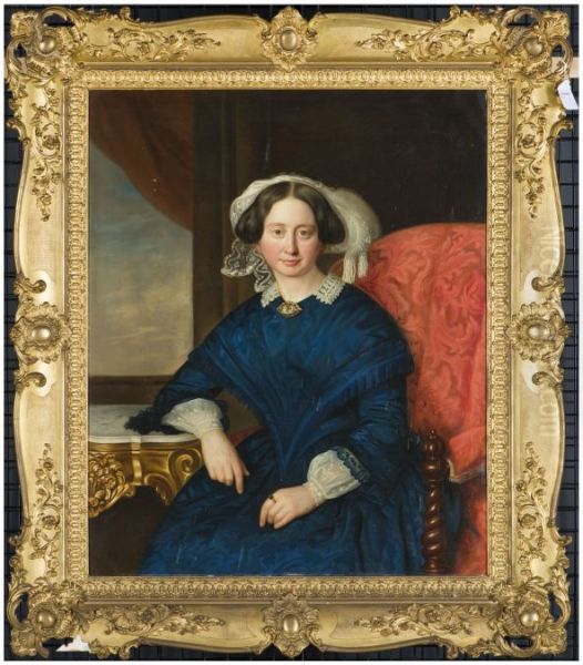 Portrait of Aletta Catharina Alberda van Ekenstein (1814-1875) - view 1
