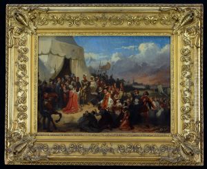 Historische voorstelling by Ary Johannes Lamme