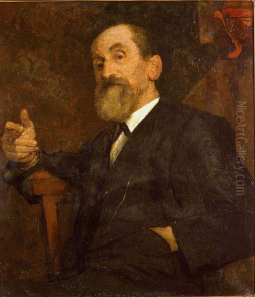 Portrait of Frans Lebret (1820-1909) - view 1