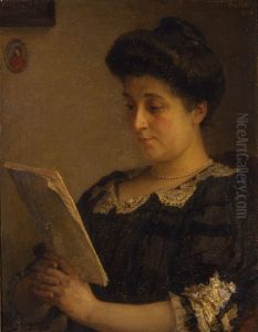 Portret van mevrouw H.J.E. Wertheim Salomonson-Hijmans
