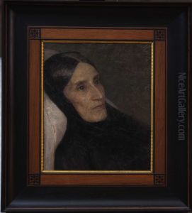 Portrait of Elisabeth van den Wall Bake (1839-1899)