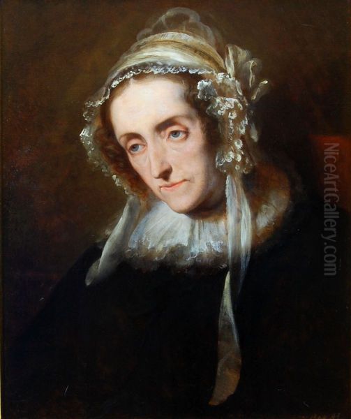 Postuum portret van de moeder van de kunstenaar - view 1