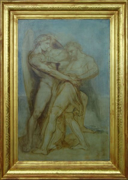 Jacob en de engel - view 1