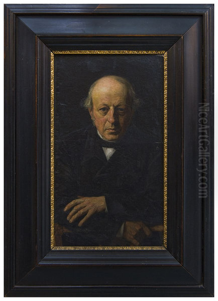 Portret van Gerardus Huibert Veth, vader van de schilder Jan Veth - view 1