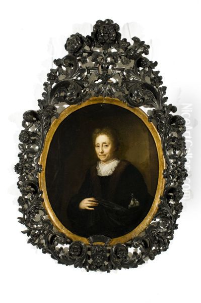 Portret van Elisabeth Schaep-van Strijen, echtgenote van Mr. Pieter Schaep - view 1