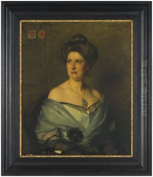 Portrait of Anna Maria Zillesen (1869-1966), dochter van Pieter en Anna Maria van de Stadt, huwde te Zeist in 1896 met Jonkheer Mr. Tjaard Anne Marius Albert van Humalda van Eysinga - view 1