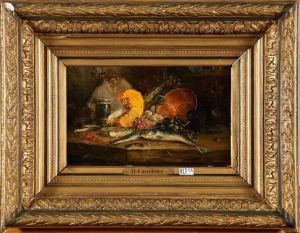 Nature Morte Aux Fruits De Mer Et Aux Legumes